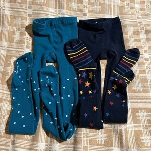 2 Polarn tights size 10